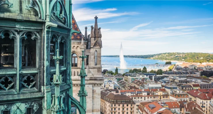 Geneva Switzerland cities development history
