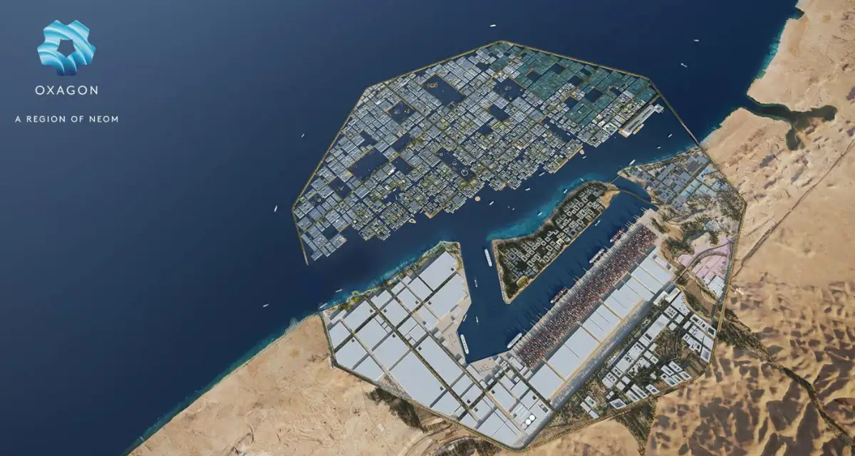 Saudi Arabia plans to build a giant floating city 2