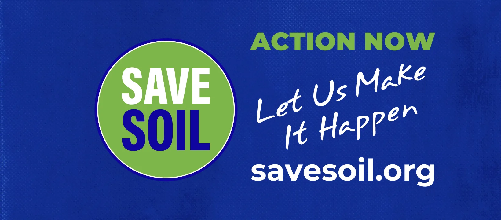 Sadhguru Save Soil Call to Action